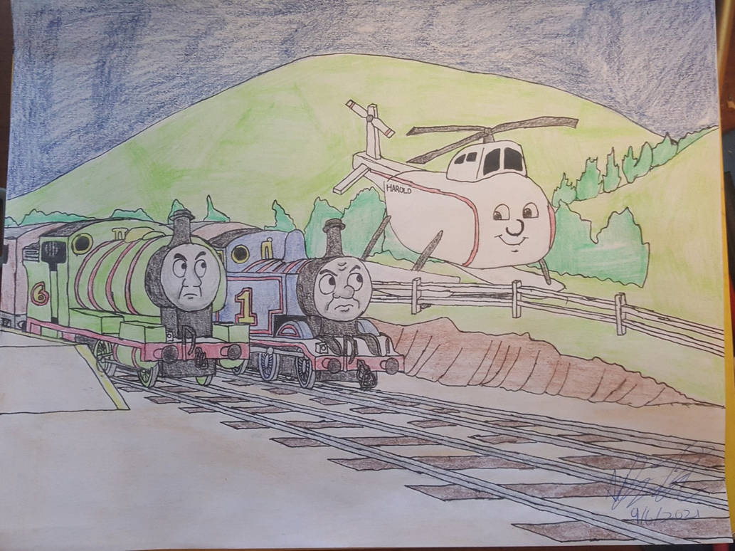 Thomas, Percy, and the Post Train - RWS AU by doctorwhooves253 on ...