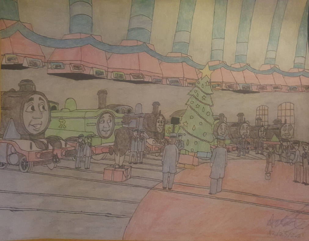 Thomas and Percy's Christmas Adventure - RWS AU by doctorwhooves253 on ...