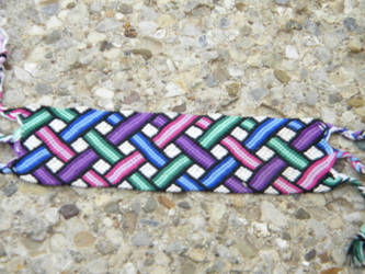 woven colors bracelet