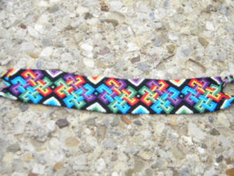 rainbow celtic bracelet