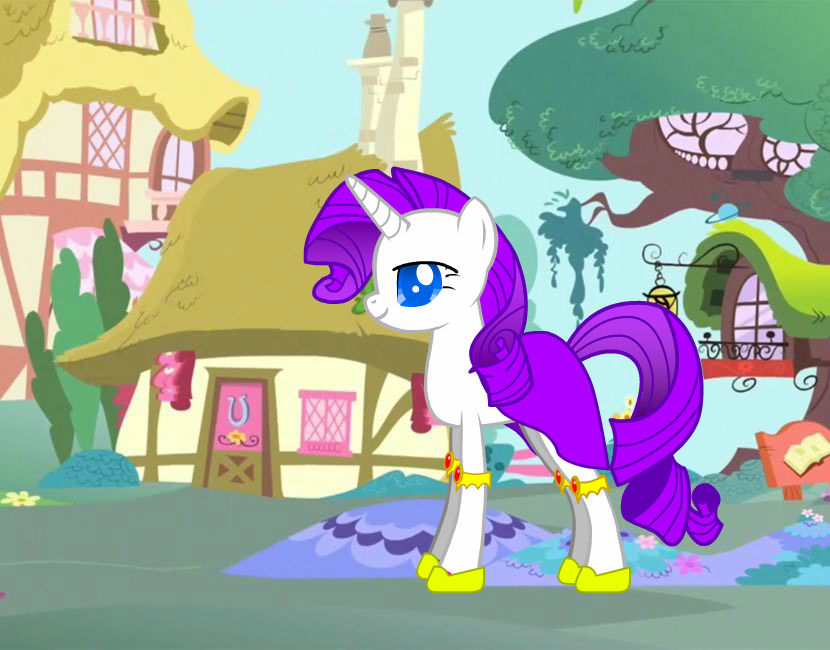Rarity (redsigned) by FlyGuyRob on DeviantArt