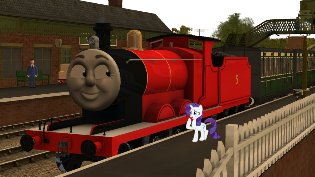 James Rarity James meets Rarity by FlyGuyRob on DeviantArt