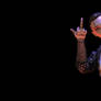 Mass Effect 3: Jack Giving the Finger