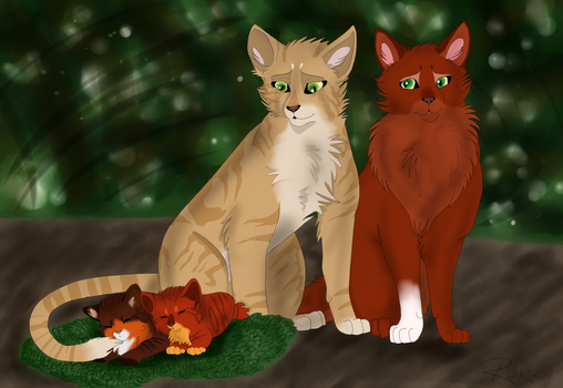 'She looks so much like him, Squirrelflight...'