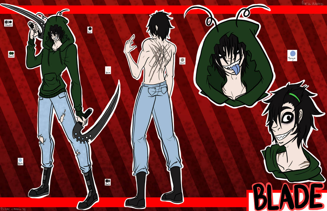 Blade Color Reference Blade reference Sheet by AwfulRabbit on DeviantArt