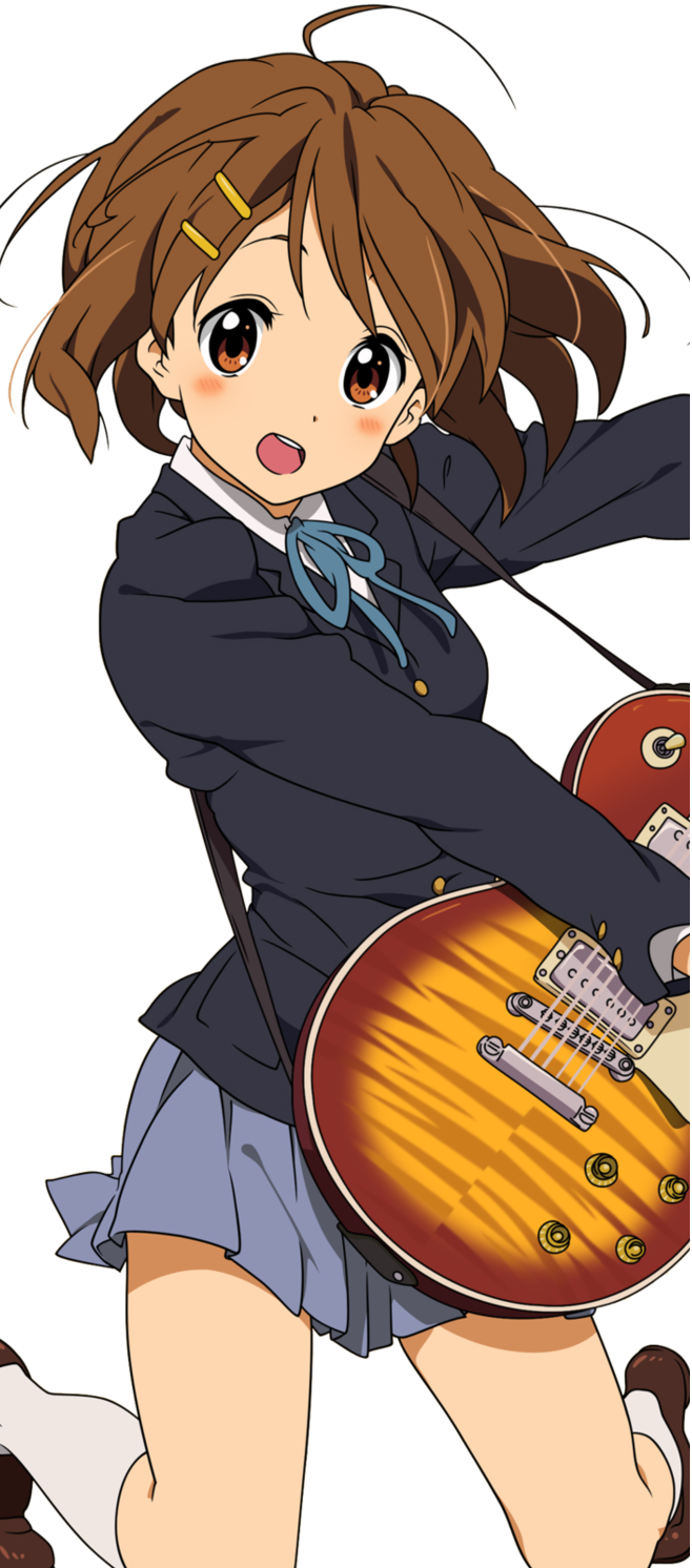 k-on anime character yui by HITLERMELON on DeviantArt