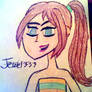 me in cartoon style