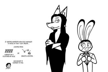 Zootopia - Gomez and Morticia Addams