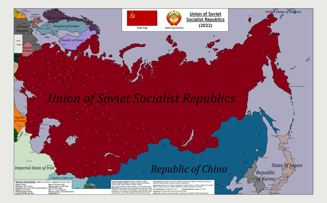 22. Russian Republic's The Union of Soviet Socialist Republics (2022) by TJWatt90 on DeviantArt