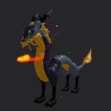 Unofficial Roblox Loomian Legacy Oxidrake free VR / AR / low-poly 3D model