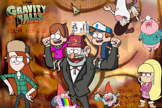 Wallpaper Gravity Falls Leeisther