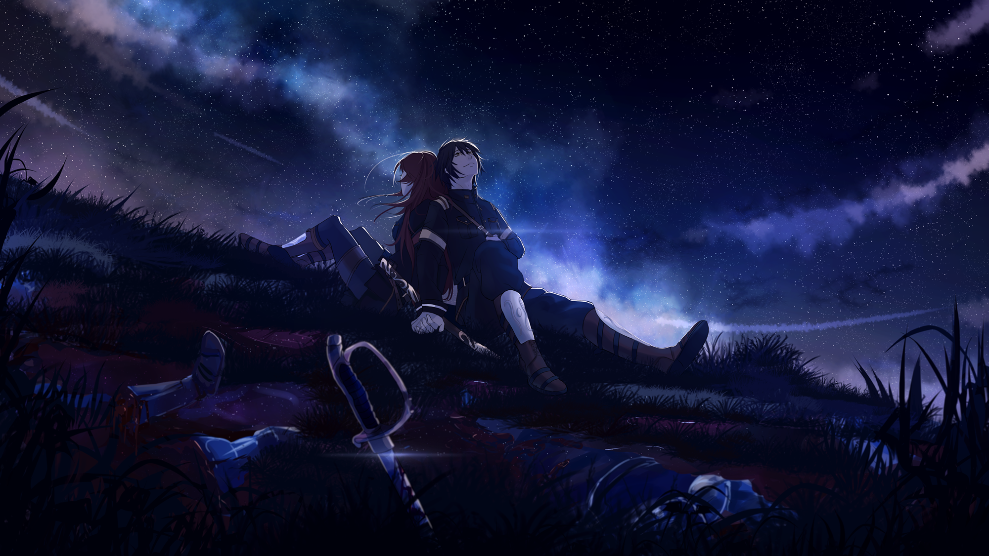 Stars above the battlefield