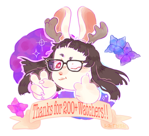 thanks for 200 watchers!