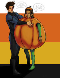 Zutara Halloween by asherluck