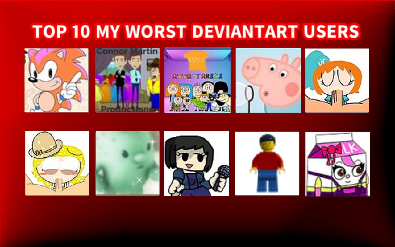 Deviantart Fail Top 10 Worst DeviantArt Users Part 1 by westlinda678 on DeviantArt