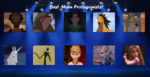 Top 10 Main Protagonists