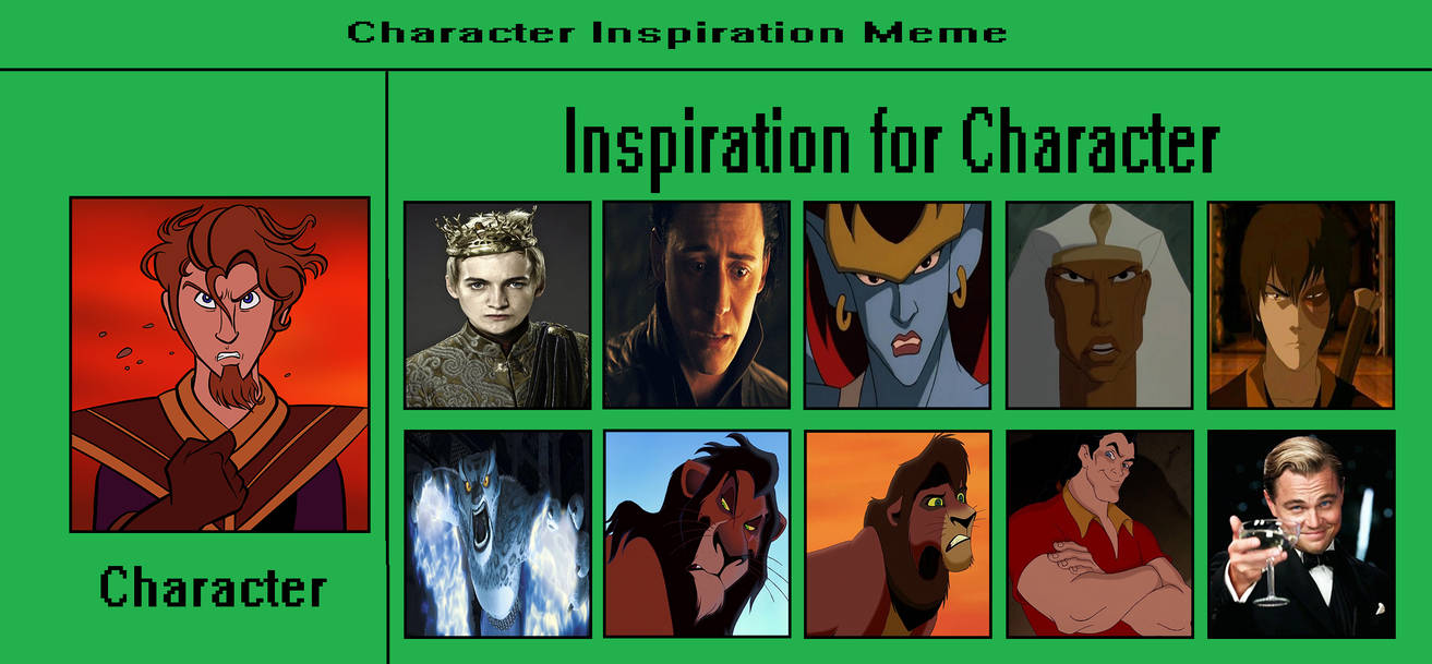 Character Inspiration Meme - Tyrell by unicorn-skydancer08 on DeviantArt