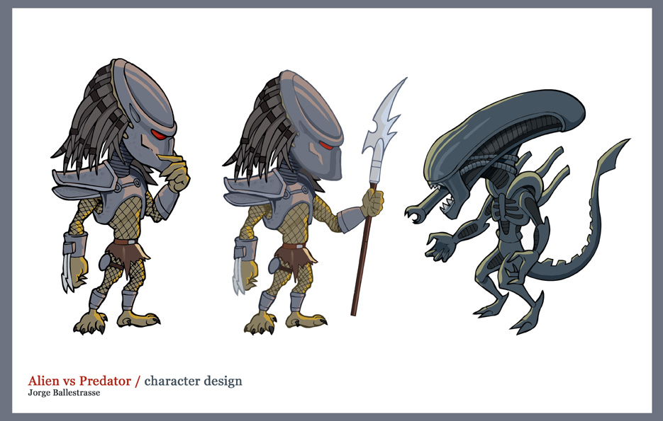 Alien VS Predator - Desenho de _rsdesign_ - Gartic