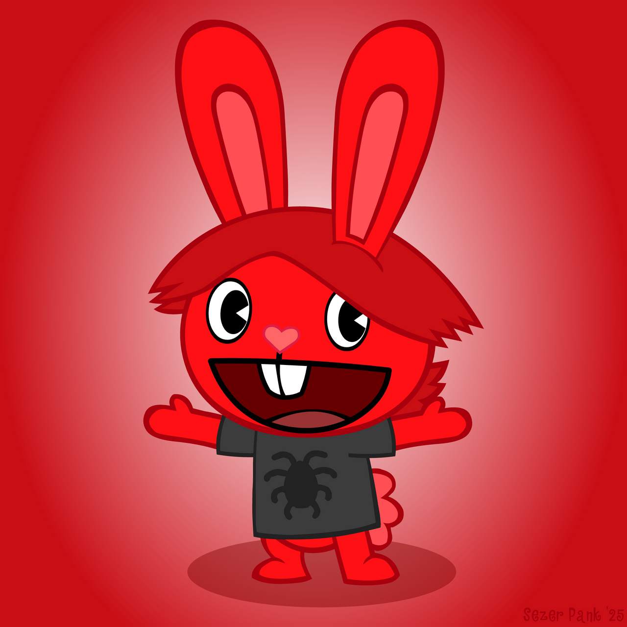 Red Rabbit Universe (Gift) Ashy the Red Rabbit by Sezer-Pank on DeviantArt