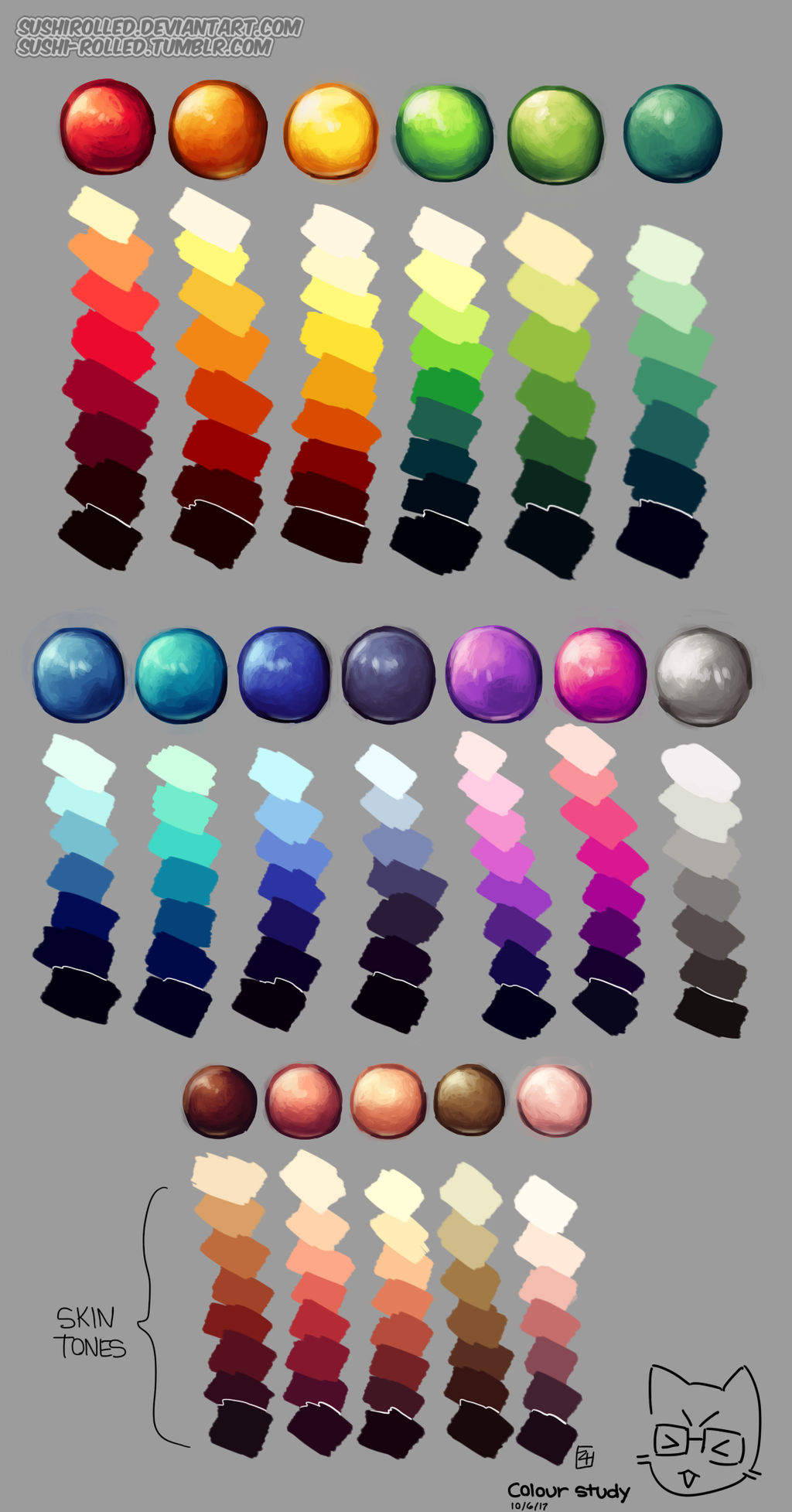 Color Studies Gcu Examples colour study 100617 by SUSHIROLLED on DeviantArt