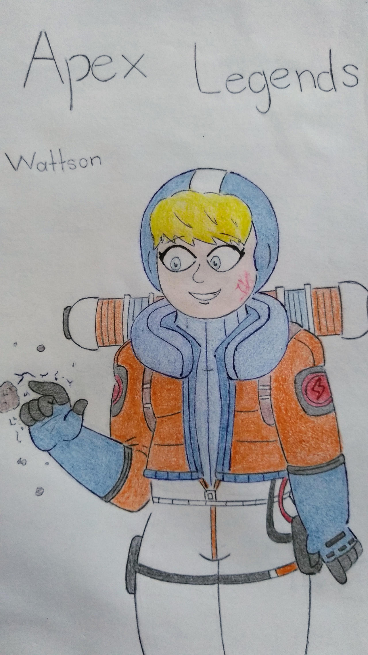 pix Fan Art Deviantart Fan Art Wattson Apex wattson apex legends fan art by