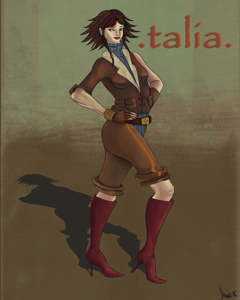 Talia by Devvv on DeviantArt