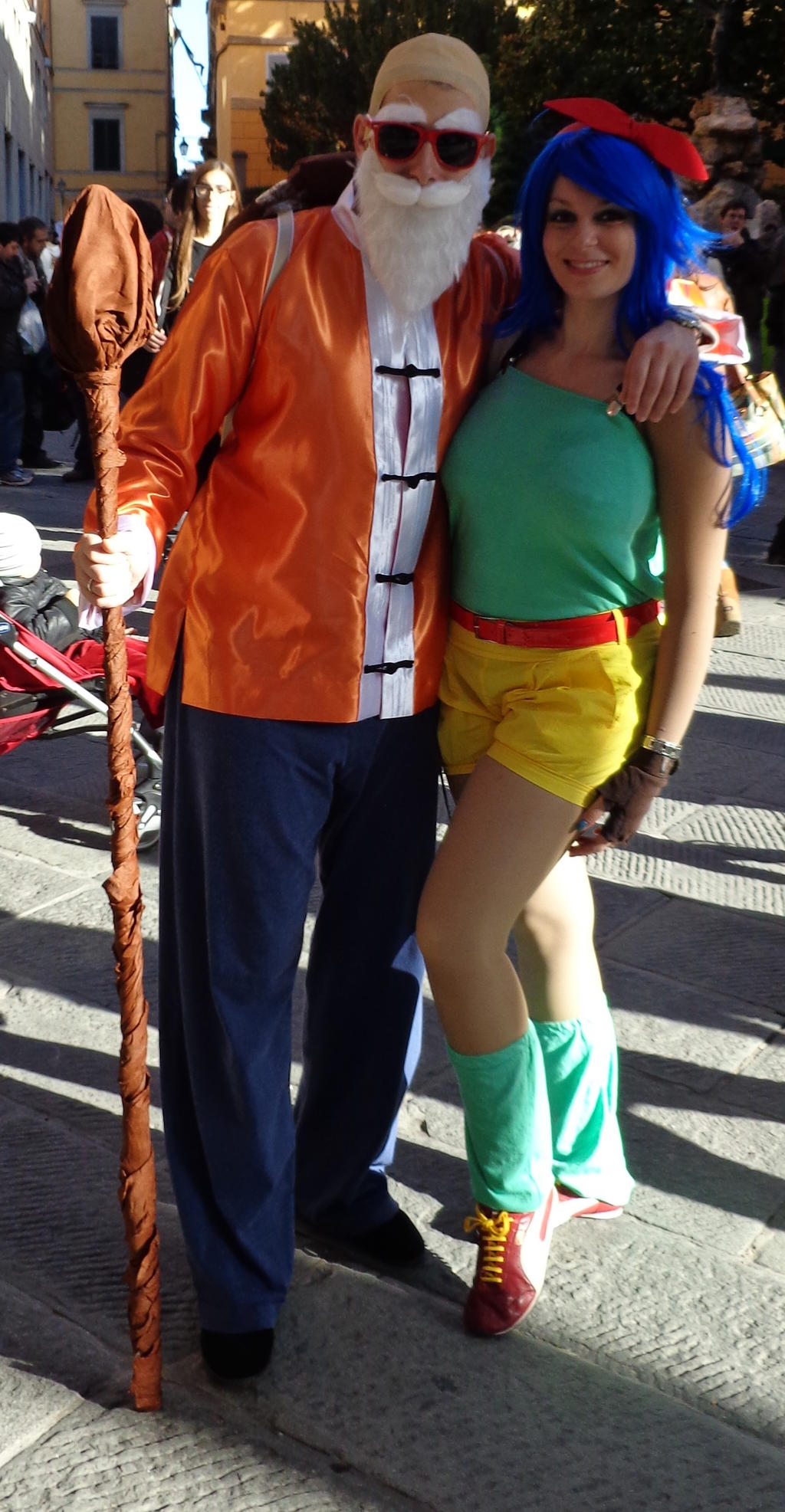 Master Roshi and Lunch Cosplay by Maspez on DeviantArt