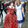 Alice and Queen of Hearts Cosplay 2