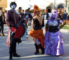 Adventure Time Steampunk Cosplayers