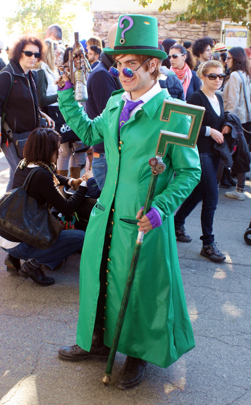 Steampunk Riddler Cosplay by Maspez on DeviantArt