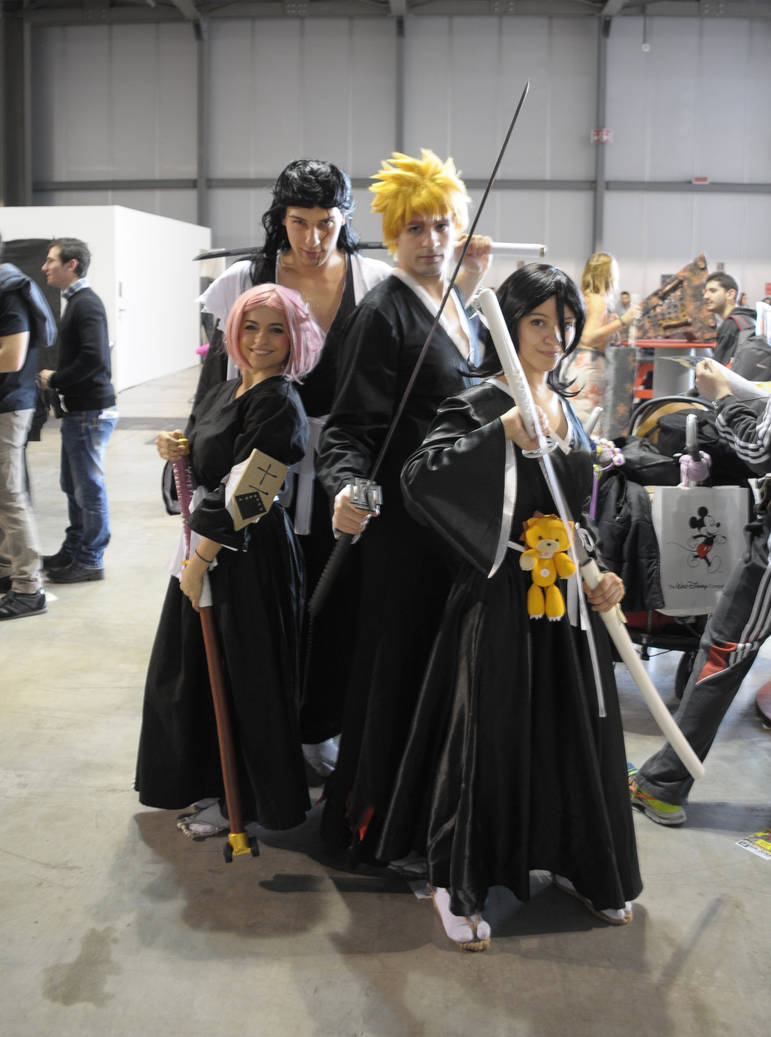Bleach group cosplay by cellinha-chan on DeviantArt