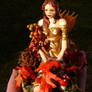 OOAK autumn fairy figure : Sienna