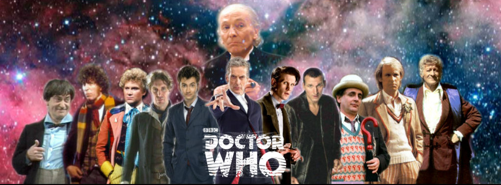 The Twelve Doctors Facebook Cover Photo