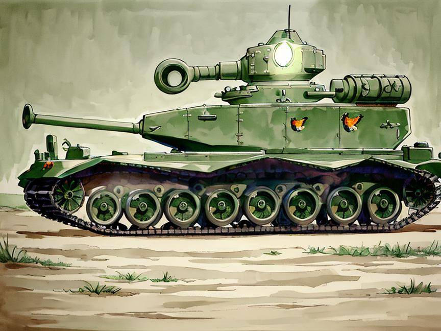 Tank Deviantart AI drawing Tank_371 by AlucardKing24 on DeviantArt