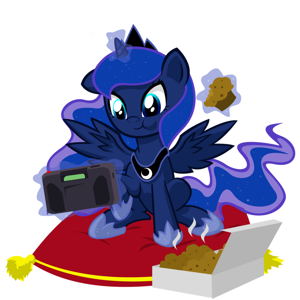 Retro Gamer Filly Luna