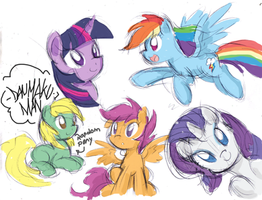 Pony Sketch Dump