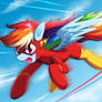 Commission: Rainbow Flash
