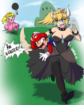 Don't look back, Bowsette!!