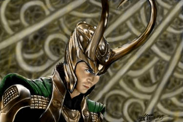 Loki (Thor) (in color) by VeronikaDark