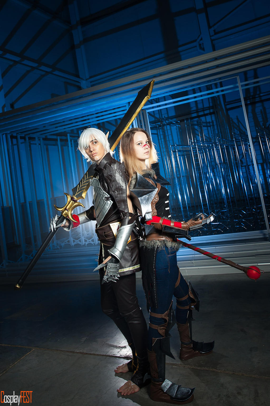 Hawke and Fenris Cosplay