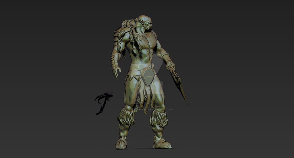 Orc Hero Ragnarok Animation Orc hero by YsmirDovahkiin on DeviantArt