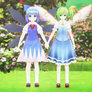 Idiot fairies holding hands