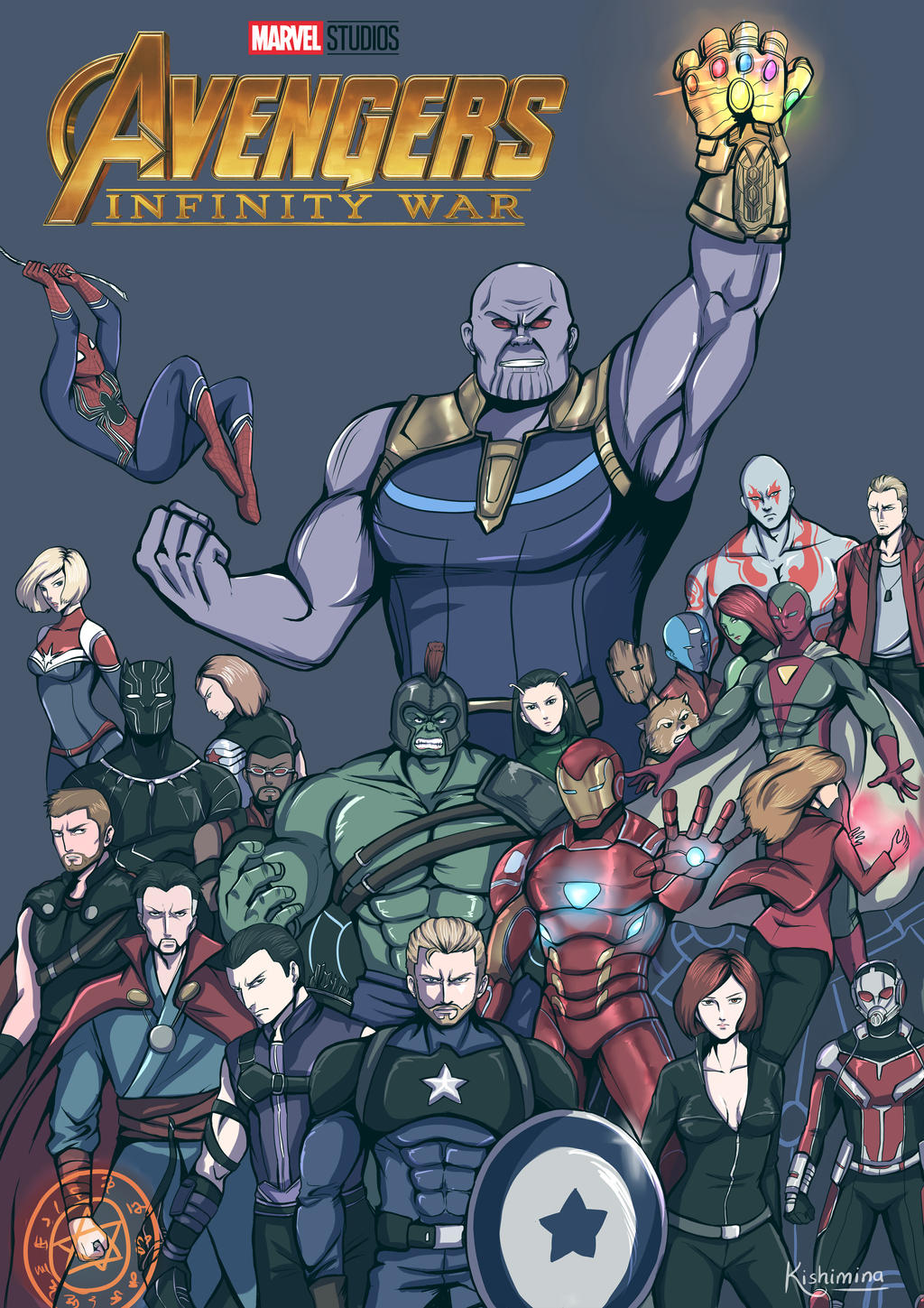 Infinityverse avengers infinity war fanart by kishimina on DeviantArt