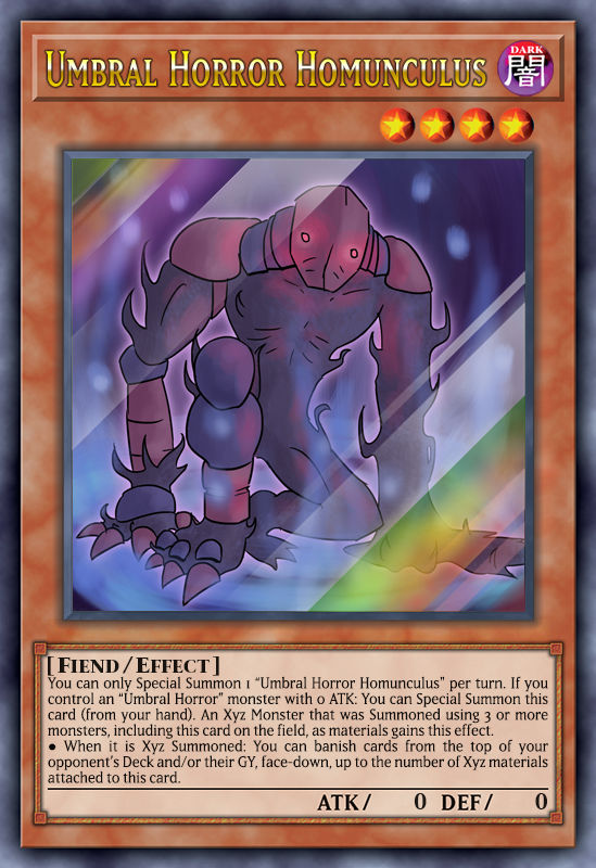 yugioh umbral horror deck Unform - Dark Monster New Overframes, Umbral Horror Support