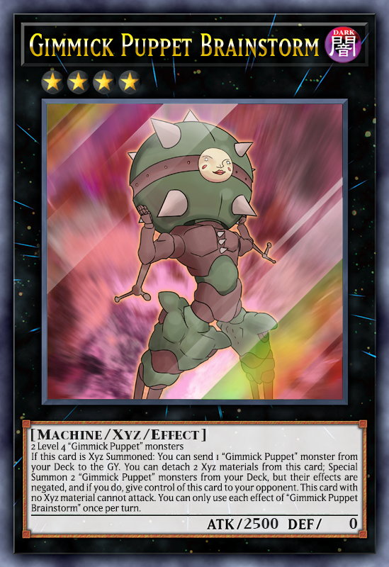 yugioh gimmick puppet cards YU-GI-OH! Nightmare (Silver) - BLC1-EN040 - Ultra Rare You can target 1 monster in your opponents GY Yu-Gi-Oh Card - LED5-EN034 -