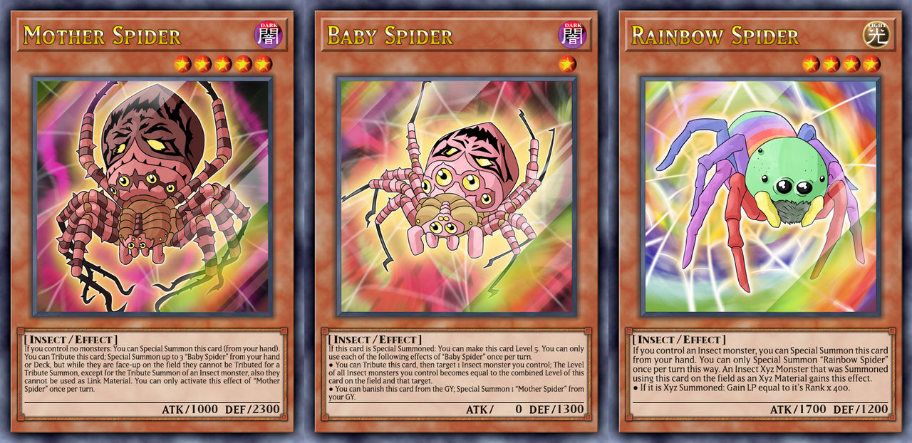Yugioh Manga Spider Cards by Ray-V-Xyz on DeviantArt Yugioh Manga Spider Cards by Ray-V-Xyz on DeviantArt