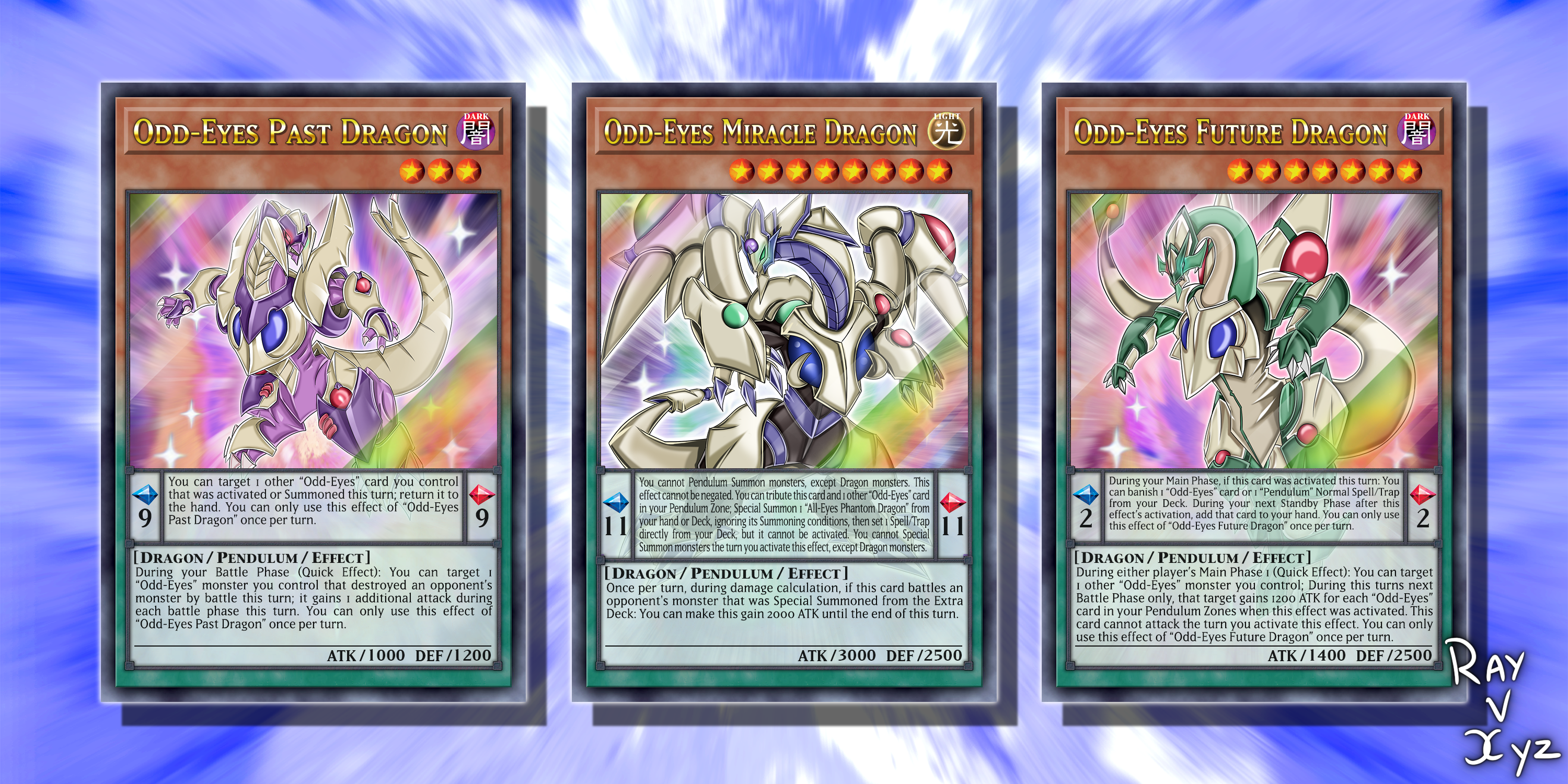 Three More Odd-Eyes Custom Cards by Ray-V-Xyz on DeviantArt Three More Odd-Eyes Custom Cards by Ray-V-Xyz on DeviantArt
