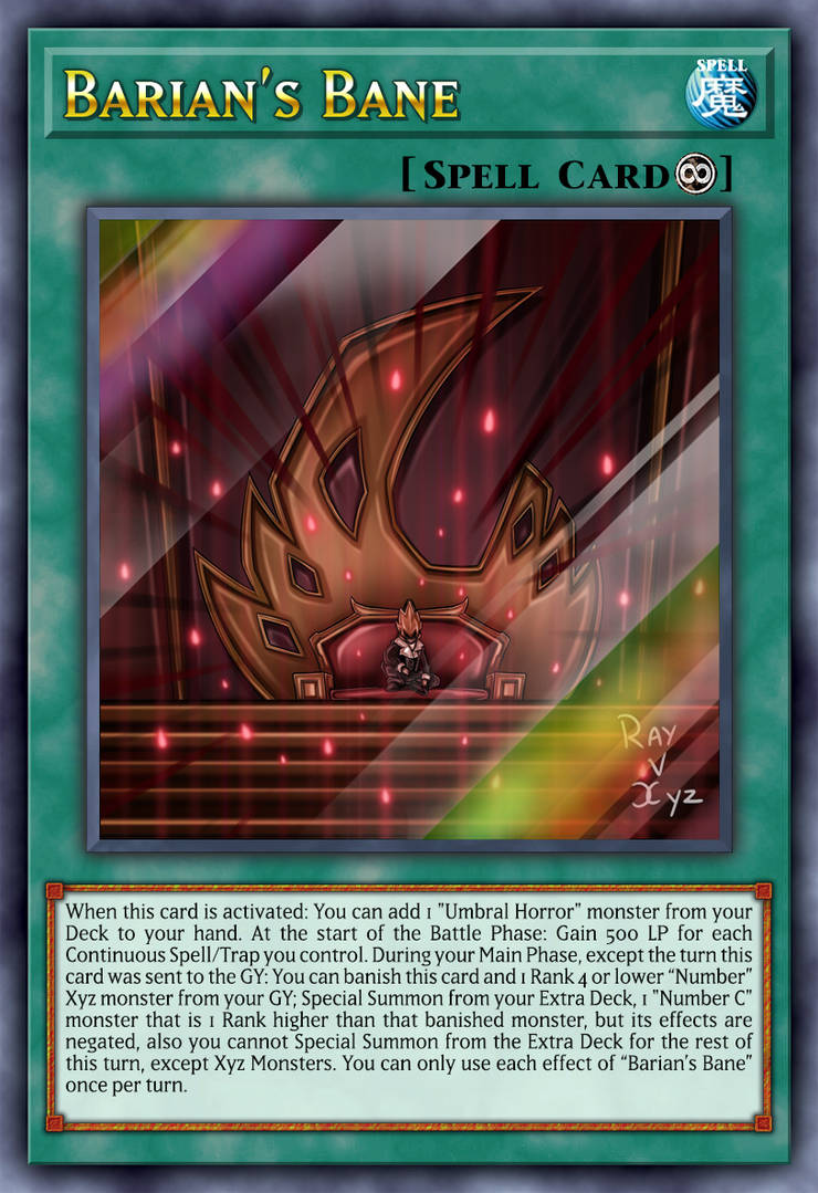 yugioh zexal barian cards Barian's Ragna by Ray-V-Xyz on DeviantArt