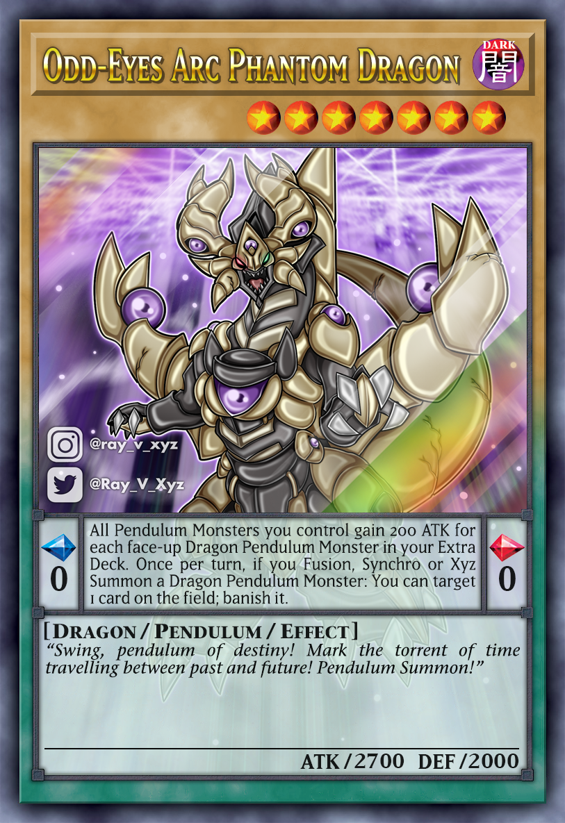 Odd-Eyes Arc Phantom Dragon! by Ray-V-Xyz on DeviantArt Odd-Eyes Arc Phantom Dragon! by Ray-V-Xyz on DeviantArt