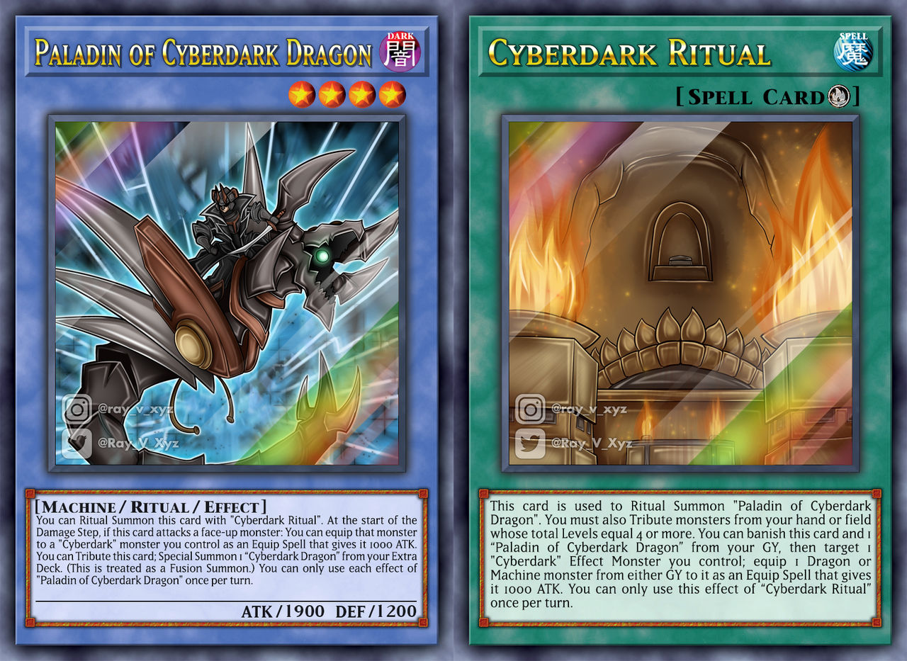 Paladin of Cyberdark Dragon + Cyberdark Ritual! by Ray-V-Xyz on DeviantArt Paladin of Cyberdark Dragon + Cyberdark Ritual! by Ray-V-Xyz on DeviantArt